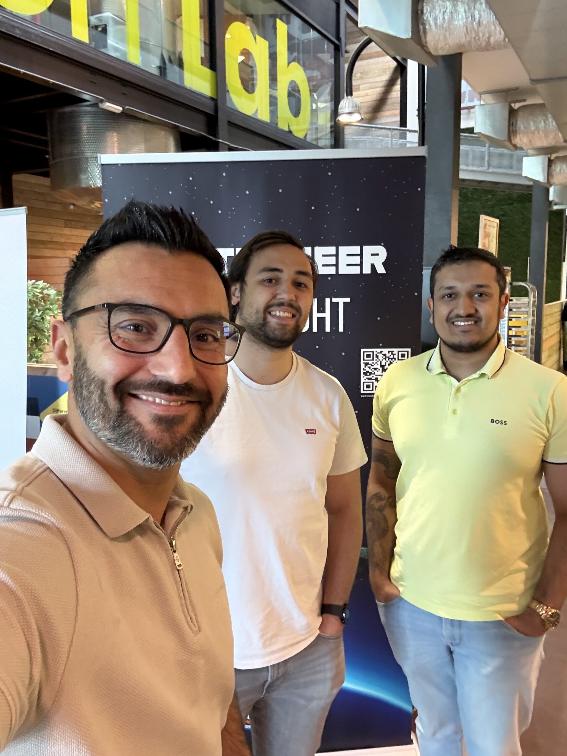 Team achter organisatie van Z Tech Night